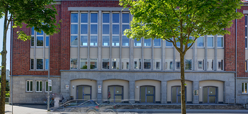 Das Gebäude des Sozialgerichts Rostock