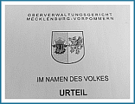 Ein Blatt Papier mit der Überschrift Urteil