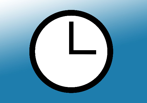 Abbildung einer Uhr (Interner Link: Weitere Informationen)