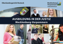 Flyer Ausbildung in der Justiz